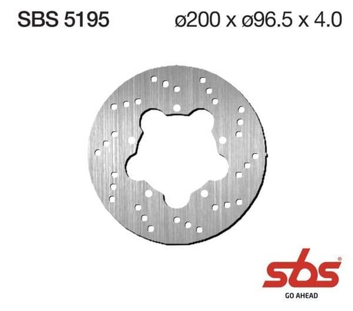 [ESBS5195.] Disco de freno SBS 5195