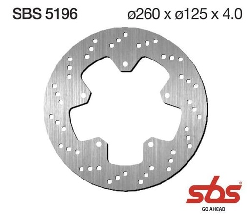 [ESBS5196.] Disco de freno SBS 5196