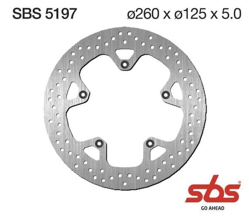 [ESBS5197.] Disco de freno SBS 5197