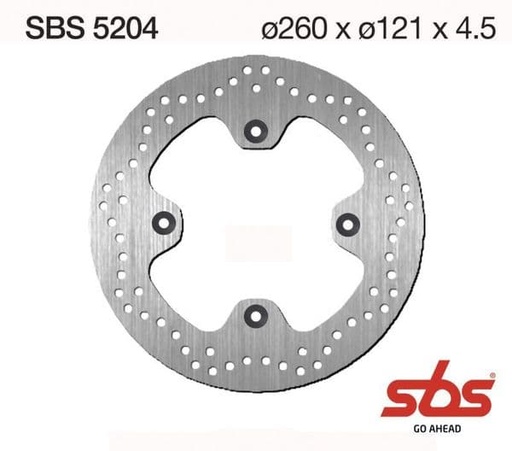 [ESBS5204.] Disco de freno SBS 5204