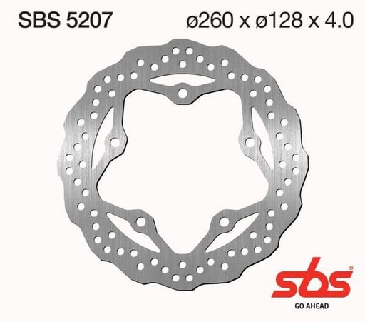 [ESBS5207.] Disco de freno SBS 5207