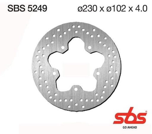 [ESBS5249.] Disco de freno SBS 5249