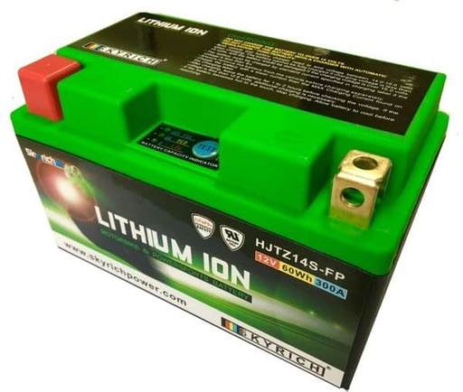 [E0614013K.] Batería litio Skyrich HJTZ14S-FP YTZ12S YTZ14S