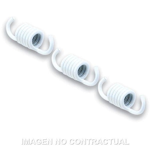 [E298740B.] Muelles para embrague Malossi Blancos ( Juego De 3)
