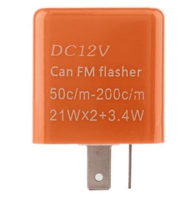 [Genérica.] Relé intermitencia electrónico 12V led moto
