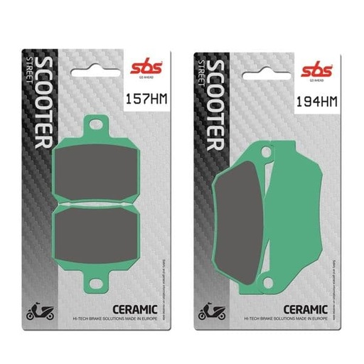 [Kit freno.] Kit Pastillas de freno Yamaha Xmax 125cc YP-R (06-09)