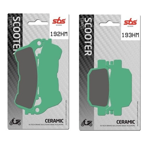[Kit freno.] Kit Pastillas de freno delanteras / traseras Honda SH 125 , SH 300 , Swing 125, Forza 250 300