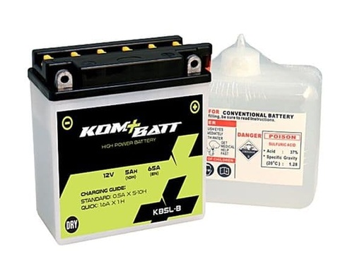 [R246601020.] Batería YB5L-B 12v 5Ah