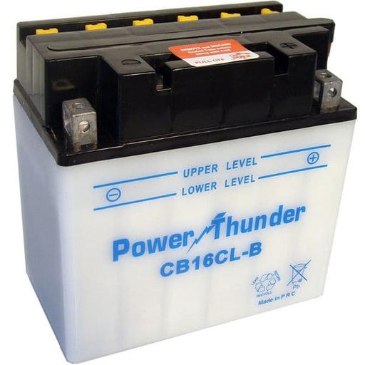 [E0616401P.] Batería YB16CL-B - YB16CL-B - Power Thunder