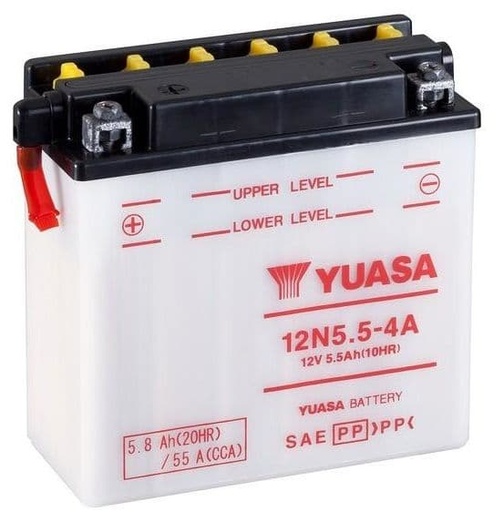 [E0606350Y.] Batería 12N5.5-4A - Yuasa