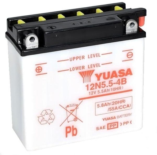 [E0606330Y.] Batería 12N5.5-4B - Yuasa