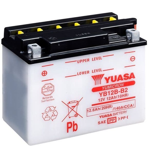 [E0612380Y.] Batería YB12B-B2