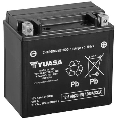 [E0614981Y.] Batería YTX14L-BS Sin Mantenimiento - Yuasa