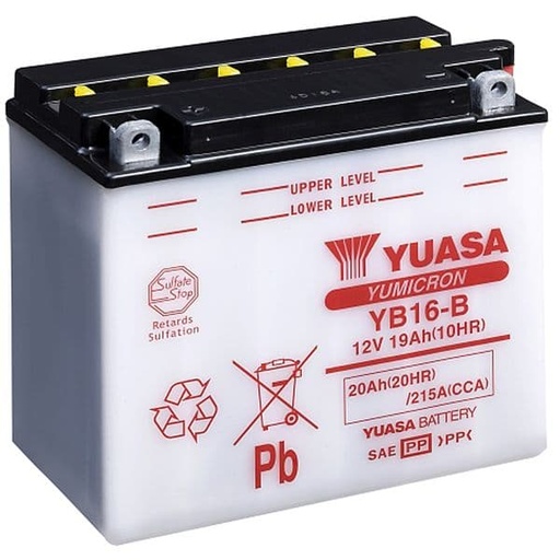 [E0616391Y.] Batería YB16-B Combipack - Yuasa