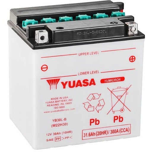 [E0630360Y.] Batería YB30L-B - Yuasa