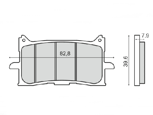 [R225103493.] Pastillas de freno delanteras Honda CRF 1000 Africa Twin (225103493)