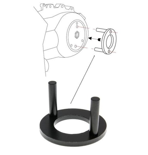 [IP34880.] Herramienta bloqueo embrague polea Piaggio 125-300cc 4T