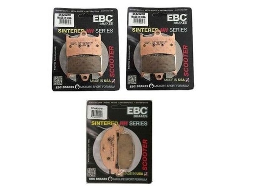 [SFA408+SFA252.] Pack frenos EBC HH Yamaha Tmax 500 (08-11)