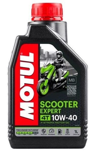 [Motul Scooter 1L MB 10w40.] Aceite Motul Scooter 4T [5w40, 10w30, 10w40]
