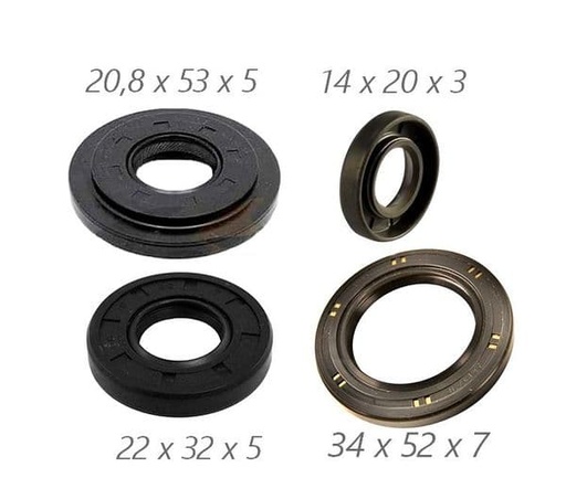 [S72.38.] Retenes de motor - transmisión Honda Sh 125 (01-12), Dylan, Passion, Nes